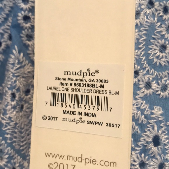 Mud Pie One Shoulder Dress - Picture 3 of 3